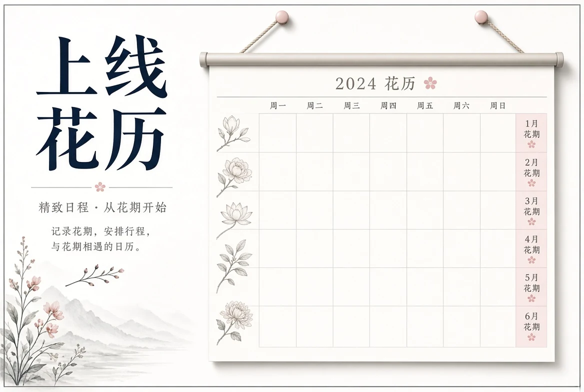 上线花历内容图